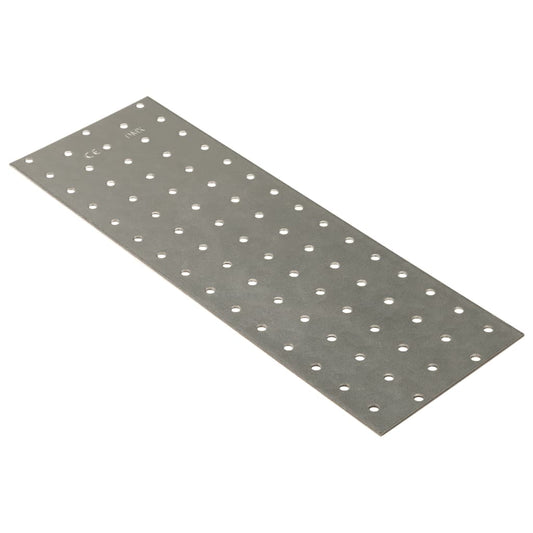 Berkfield Perforated Plates 20 pcs 2 mm 300x100 mm Galvanised Steel