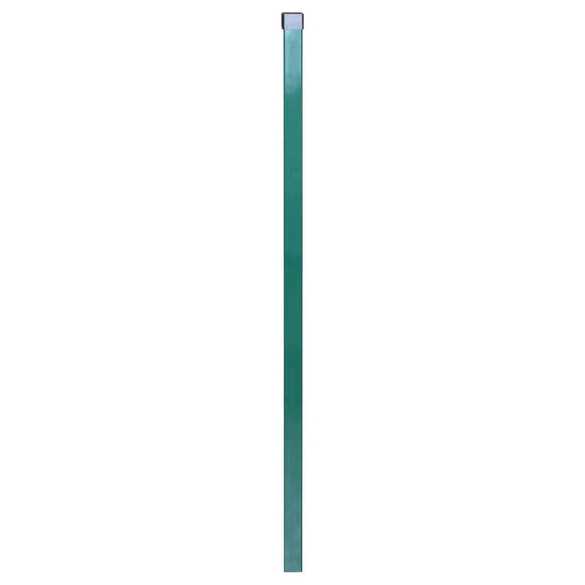 Berkfield Fence Posts 10 pcs Green 130 cm Galvanised Steel