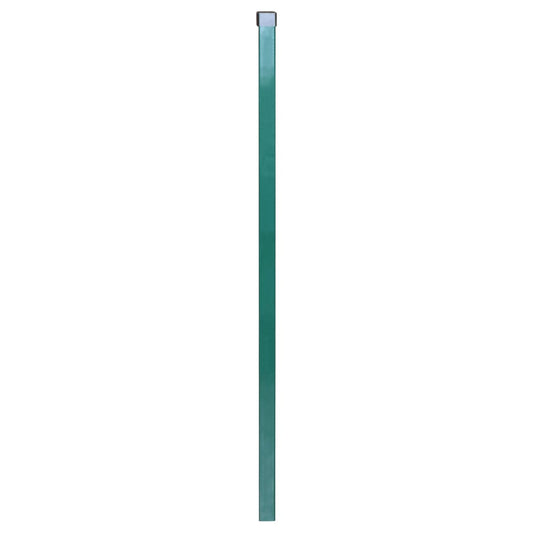 Berkfield Fence Posts 10 pcs Green 280 cm Galvanised Steel