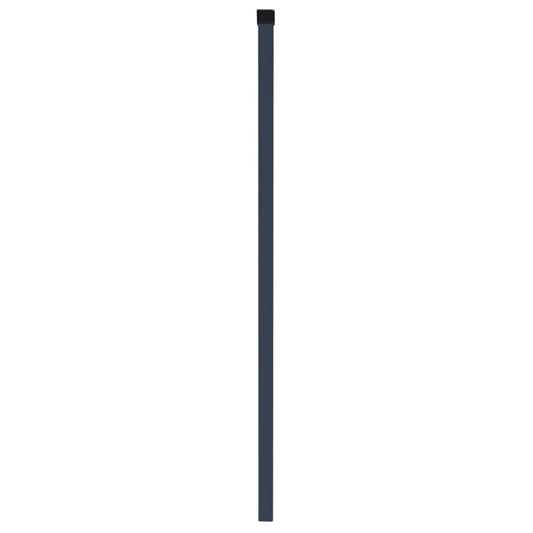 Berkfield Fence Posts 20 pcs Grey 150 cm Galvanised Steel