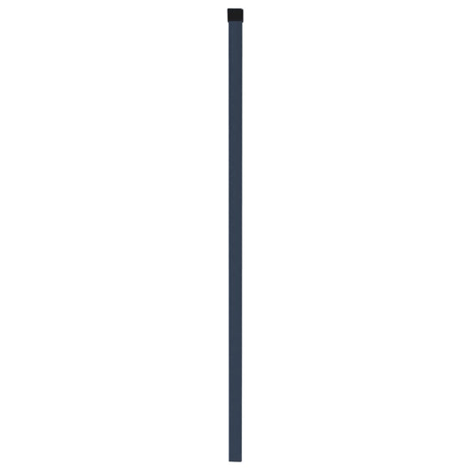 Berkfield Fence Posts 20 pcs Grey 170 cm Galvanised Steel