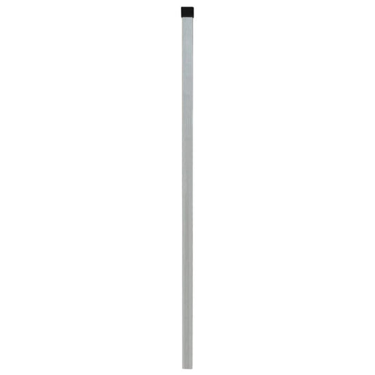 Berkfield Fence Posts 20 pcs Silver 130 cm Galvanised Steel